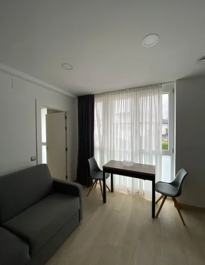Sala de estar de apartamento